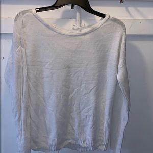 White Lightweight Sweater